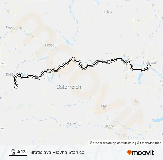 A13  Line Map