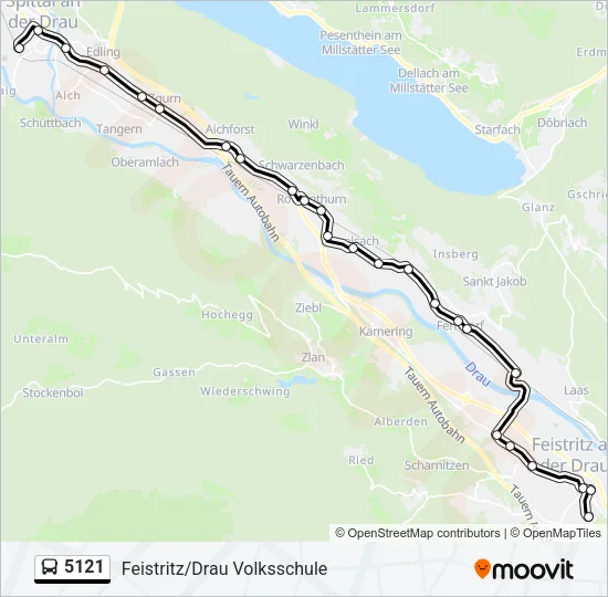 5121  Line Map