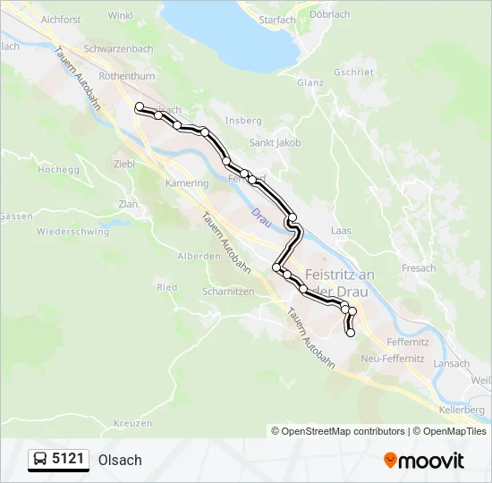 5121  Line Map