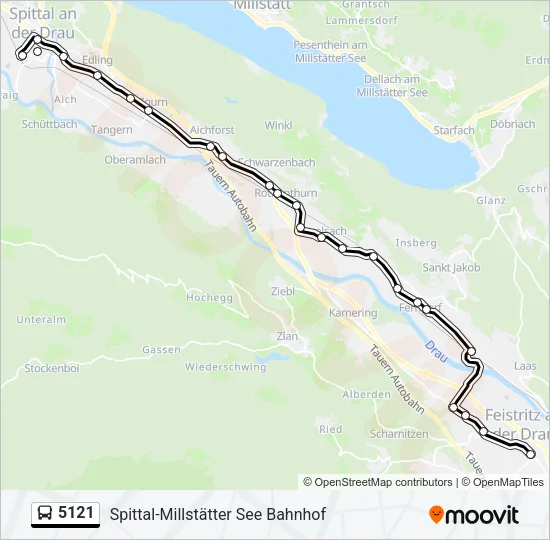 5121  Line Map
