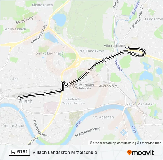 5181  Line Map