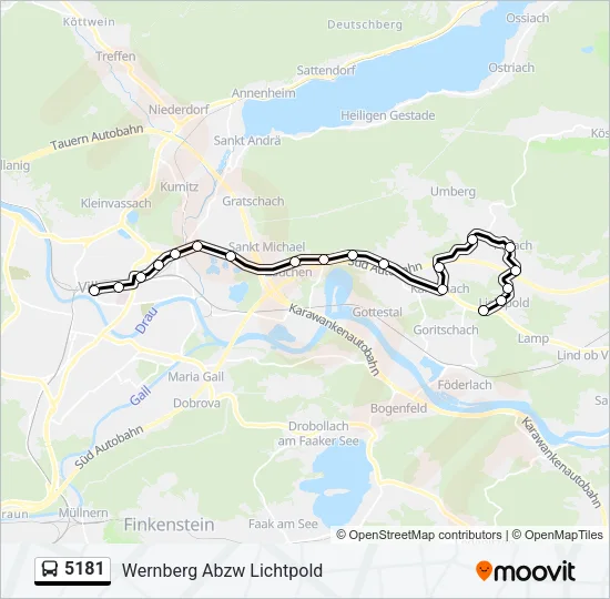 5181  Line Map