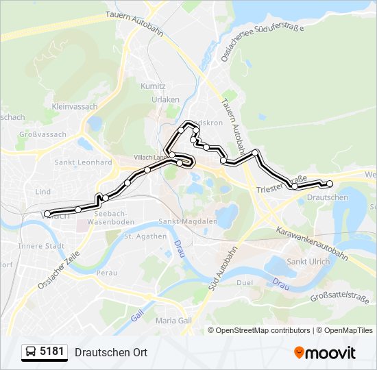 5181  Line Map