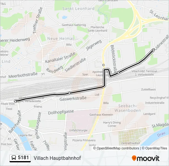 5181  Line Map