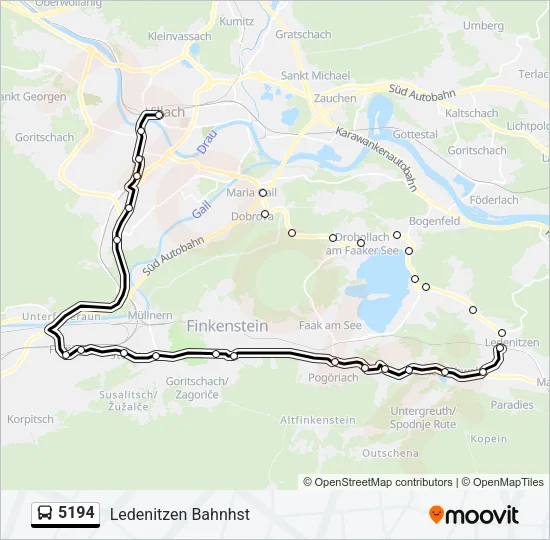 5194  Line Map