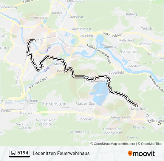 5194  Line Map