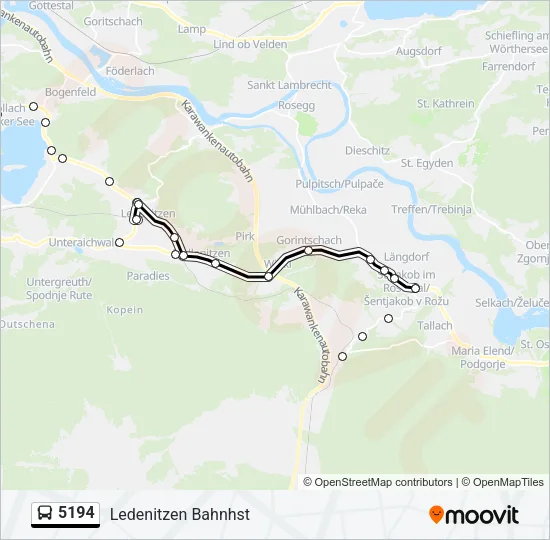 5194  Line Map
