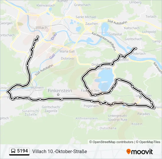 5194  Line Map