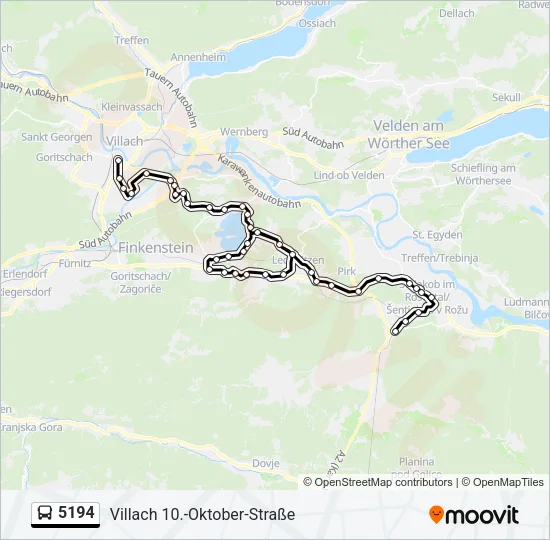 5194  Line Map