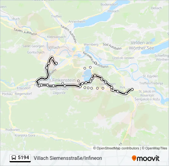 5194  Line Map