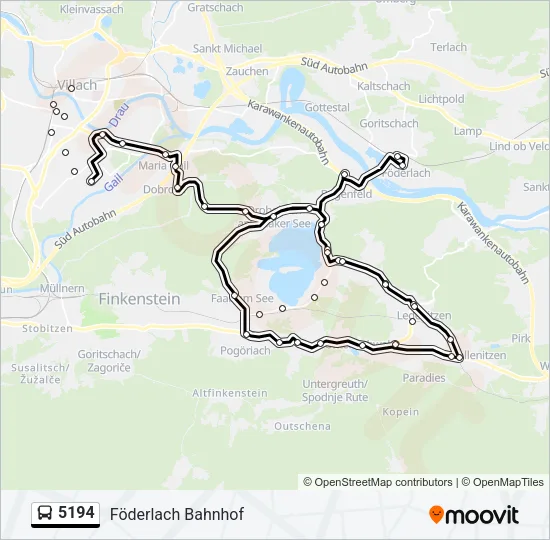 5194  Line Map