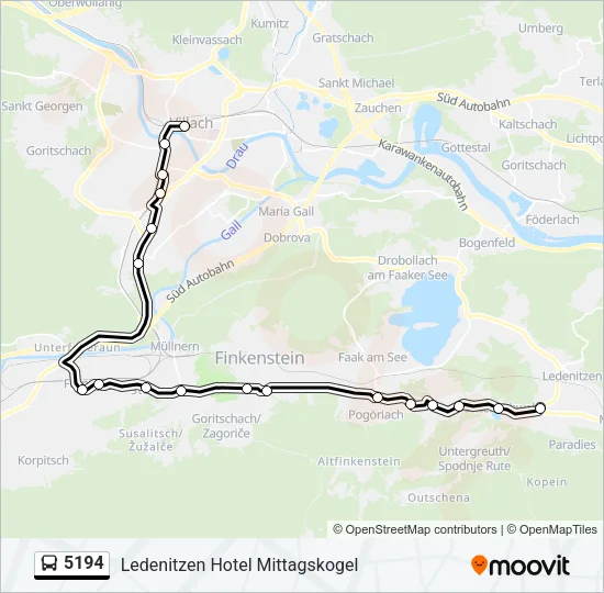 5194  Line Map