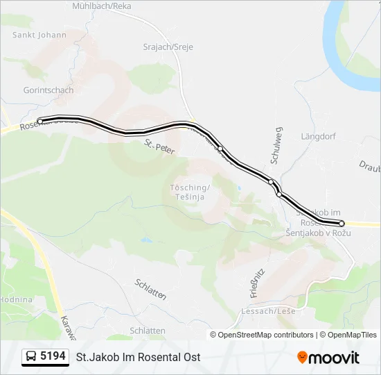 5194  Line Map