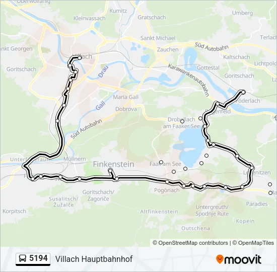 5194  Line Map