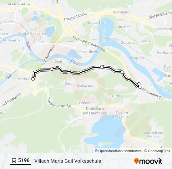 5196  Line Map