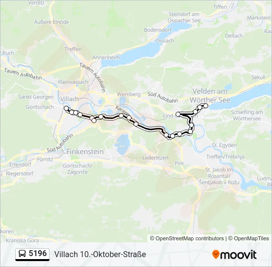 5196  Line Map