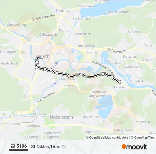 5196  Line Map