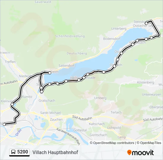 5200  Line Map