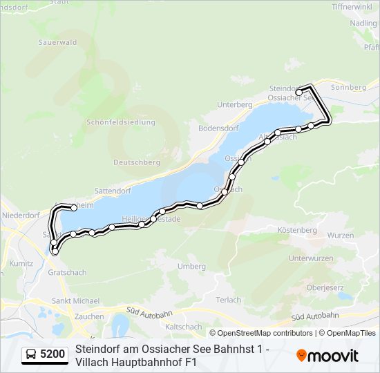 5200  Line Map