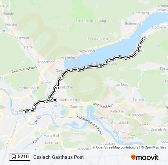 5210 bus Line Map