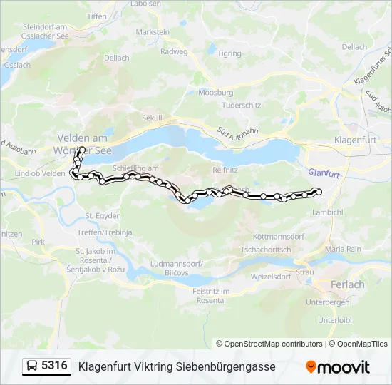 5316  Line Map