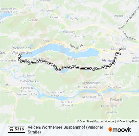 5316  Line Map