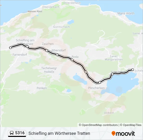 5316  Line Map