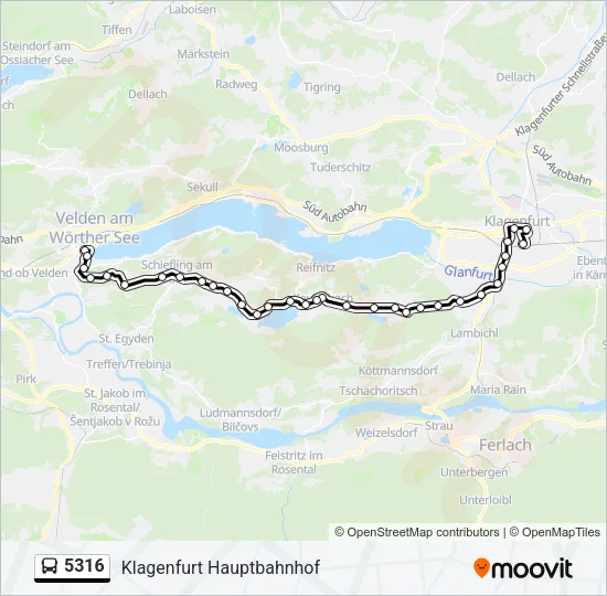 5316  Line Map