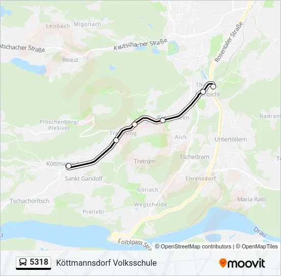 5318  Line Map