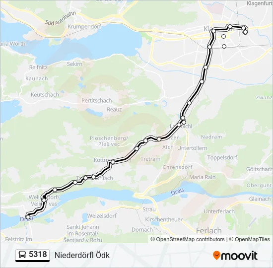 5318  Line Map