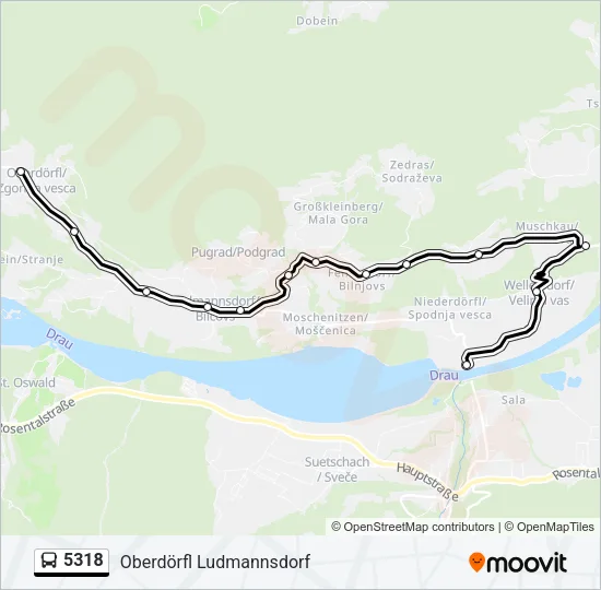 5318  Line Map