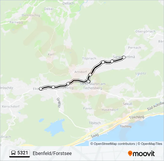 5321  Line Map