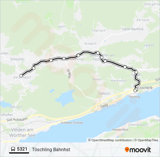 5321  Line Map