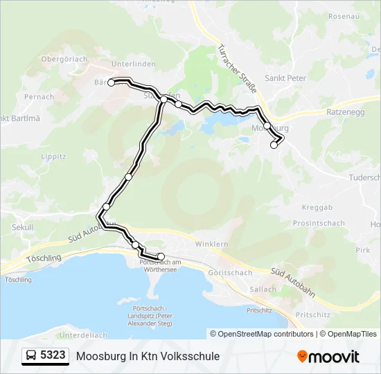 5323  Line Map