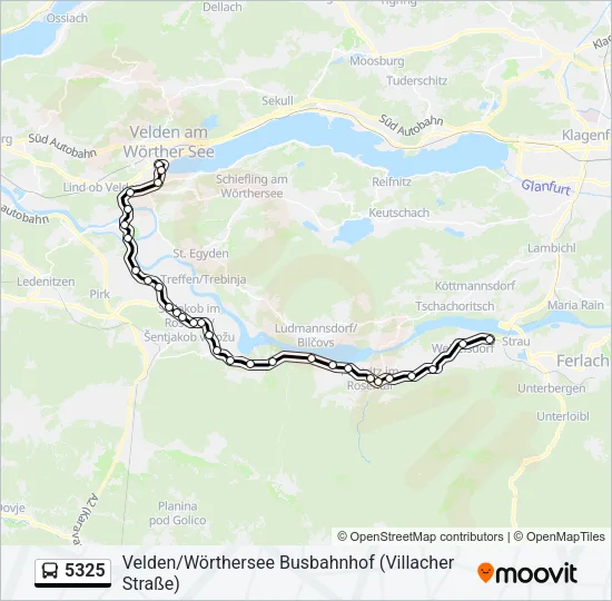 5325  Line Map
