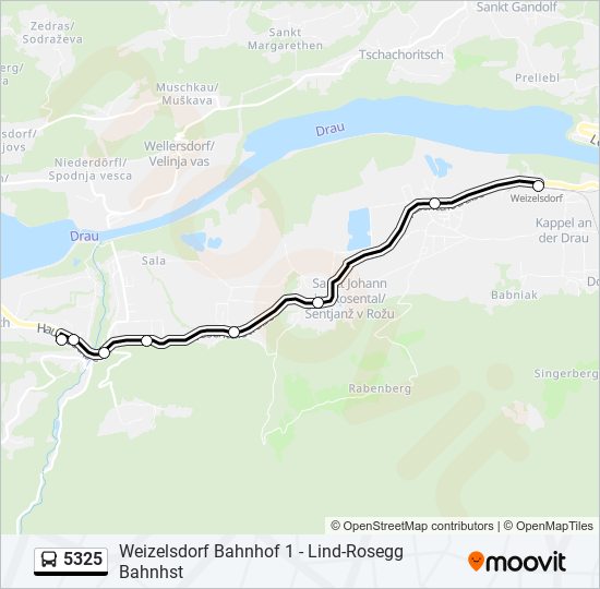 5325  Line Map