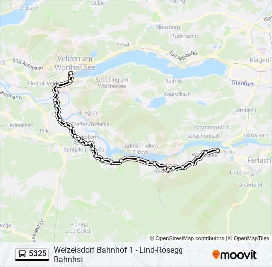 5325  Line Map