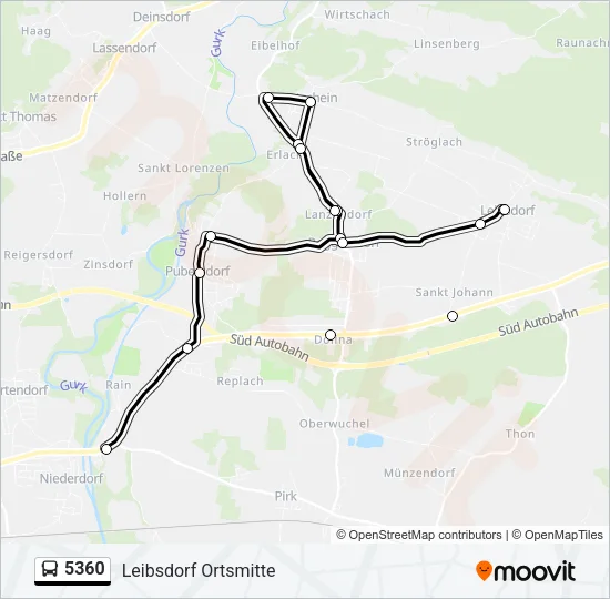 5360  Line Map