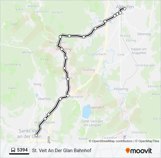 5394  Line Map
