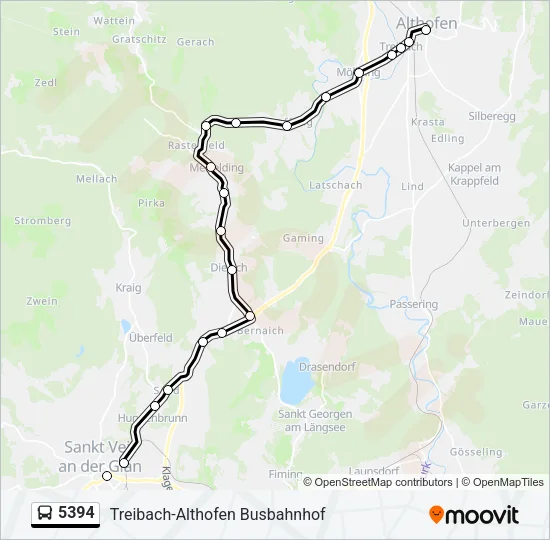 5394  Line Map