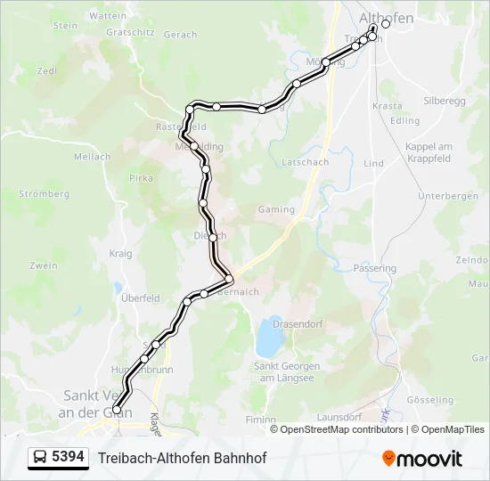 5394  Line Map