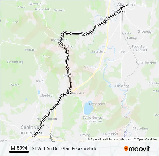 5394  Line Map