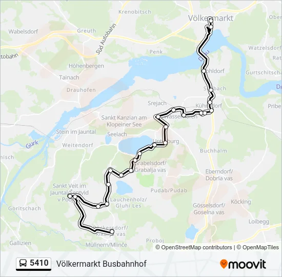 5410  Line Map