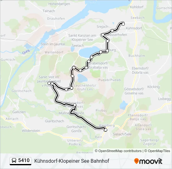 5410  Line Map