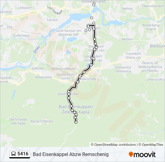 5416  Line Map