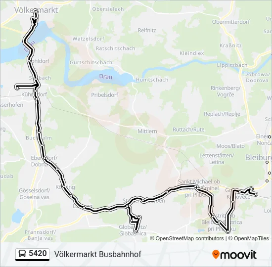 5420  Line Map