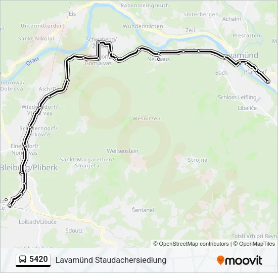 5420  Line Map