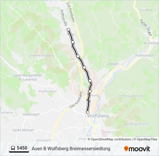 5450  Line Map