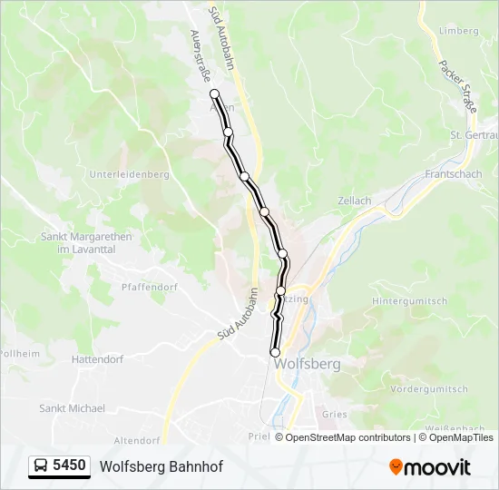 5450  Line Map