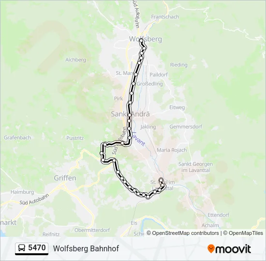 5470  Line Map